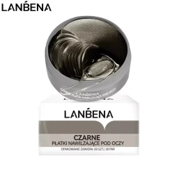 Przeciwzmarszczkowe żelowe płatki pod oczy GOLD BLACK PEARL 60 szt.