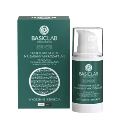 Punktowe serum na zmiany mikrozapalne z 7% AHA/BHA, 3% kwasu azelainowego i laktoferyną, 15ml
