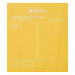 Radiant Vita Niacinamide Real Deep Mask Rozświetlająca maska ZESTAW 4 sztuki