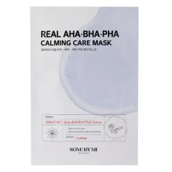 Real AHA BHA PHA Calming Care Mask Łagodząca Maska w Płachcie 20g