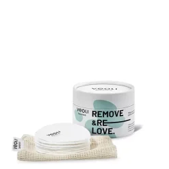 REMOVE & reLOVE Wielorazowe bambusowe płatki kosmetyczne