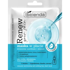 RENEW YOUR SKIN Maska w płacie intensywne nawilżenie i ukojenie