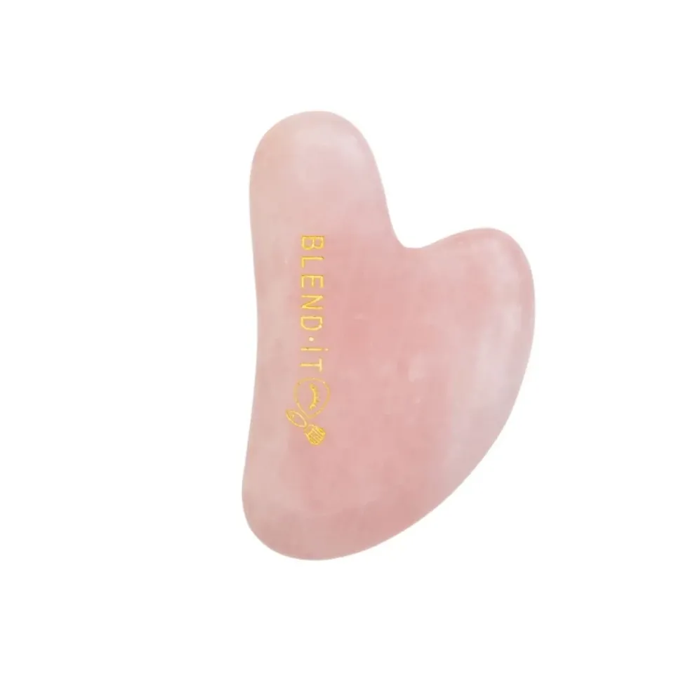 roller + kamień GUA SHA+ maseczka do ust + płatki pod oczy