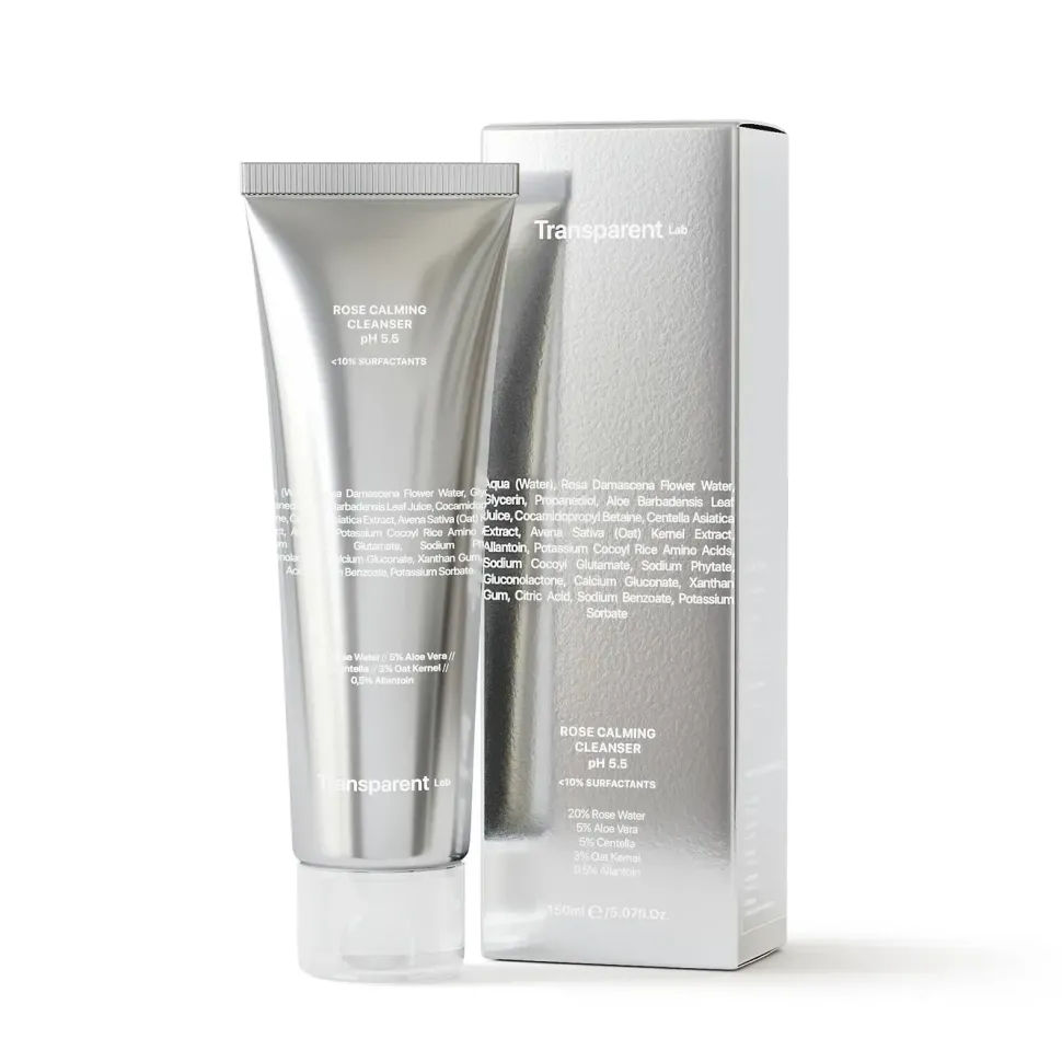 ROSE CALMING CLEANSER PH 5.5 – DELIKATNY RÓŻANY ŻEL DO MYCIA TWARZY 150ml