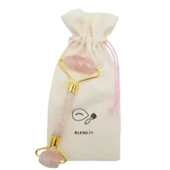 Rose Quartz Roller Wałeczek do masażu twarzy z różowego kwarcu