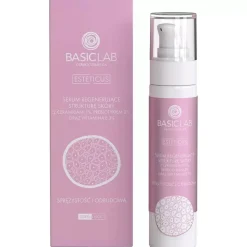 Serum regenerujące strukturę skóry z ceramidami 1%, prebiotykiem 2% oraz witaminą e 3%, (sprężystość i odbudowa) 50 ml