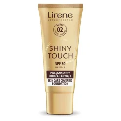 SHINY TOUCH Pielęgnacyjny podkład kryjący z SPF 30 02 NATURAL 30 ml