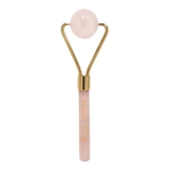 Single Ball Rose Quartz Roller Wałeczek do masażu twarzy z różowego kwarcu