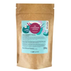 Sól do kąpieli na niepogodę, himalajska, z olejkami eterycznymi z tymianku i paczuli 250g