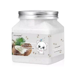 Solny peeling do ciała z masłem owocowym, naturalnymi olejkami i ekstraktem z kokosa, 500g