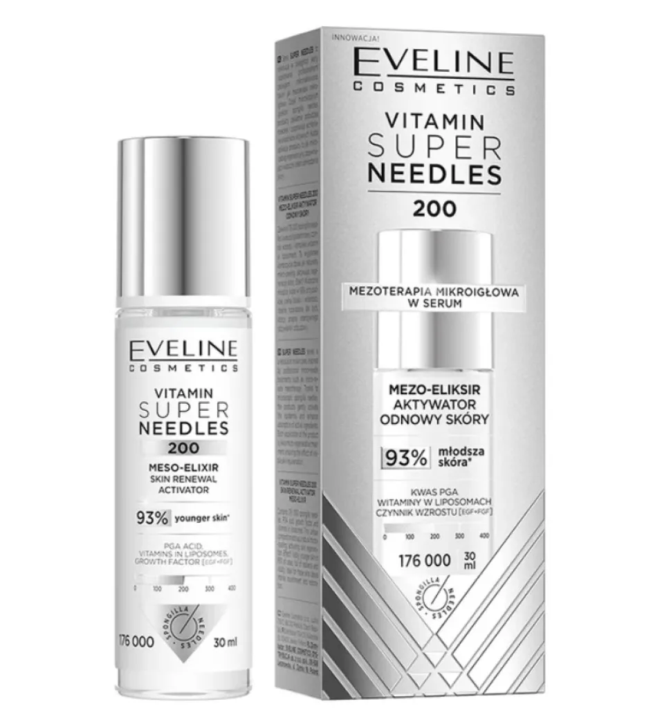 Super Needles Vitamin Mezo-eliksir, aktywator odnowy skóry 30 ml