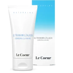 Ultranawilżający dermo krem do twarzy na noc 5% mocznika 5% ksylitolu 50ml - ultranawilżająca dermoemulsja na noc