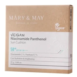 Vegan Niacinamide Panthenol Sun Cushion SPF50+ PA++++  Krem z filtrem w poduszce 25g