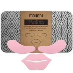 Wielorazowe silikonowych płatków pod oczy i maski na usta