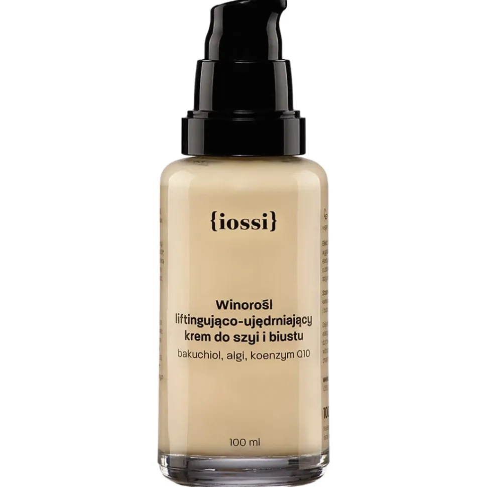 Winorośl. Liftingująco-ujędrniający krem do szyi i biustu z Bakuchiolem 100ml