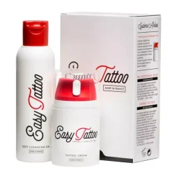 Zestaw do pielęgnacji tatuażu (żel + krem)