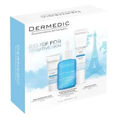 ZESTAW HYDRAIN 3 serum nawadniające 30ml + krem dogłębnie nawilżający 2,5ml + krem pod oczy 15ml