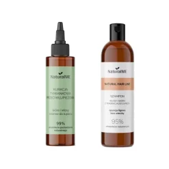Zestaw KURACJA TYMIANKOWA PRZECIWŁUPIEŻOWA 75ml + Szampon przeciwłupieżowy 300ml
