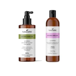 Zestaw Szampon włosy przetłuszczające się 300ml + Wcierka rozmarynowa 150ml