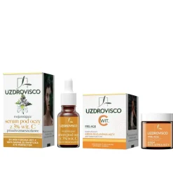 Zestaw Świetlik Rozjaśniające serum pod oczy + Pre-Age Nawilżający krem rozjaśniający