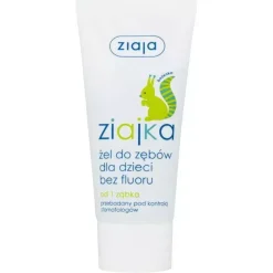 Ziajka żel do zębów dla dzieci bez fluoru 50ml