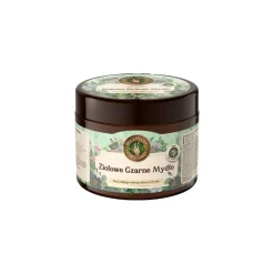 Ziołowe czarne mydło do mycia ciała i włosów 300 ml